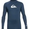 Promo 👍 Quiksilver ALLTIME M SURF - Rash Vest - Insignia Blue ⭐