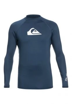Promo 👍 Quiksilver ALLTIME M SURF - Rash Vest - Insignia Blue ⭐