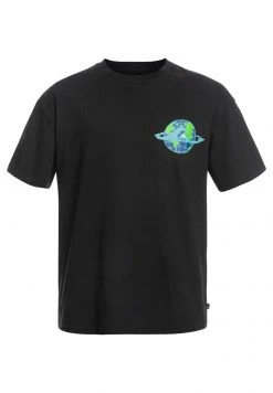 Hot Sale 💯 Quiksilver OCEAN MADE - Print T-shirt - Black 👏 -Quiksilver shop 6c28d00898a64ed5b1291b11547dabad