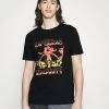Best reviews of 🔥 Quiksilver STRANGER THINGS WELCOME TEE - Print T-shirt - Black 🌟