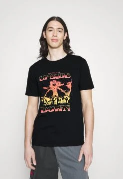 Best reviews of 🔥 Quiksilver STRANGER THINGS WELCOME TEE - Print T-shirt - Black 🌟