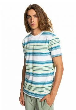 Coupon 💯 Quiksilver TRANSAT - Print T-shirt - White ✨ -Quiksilver shop 6d94f21819714c7b89602bab9ed7973a