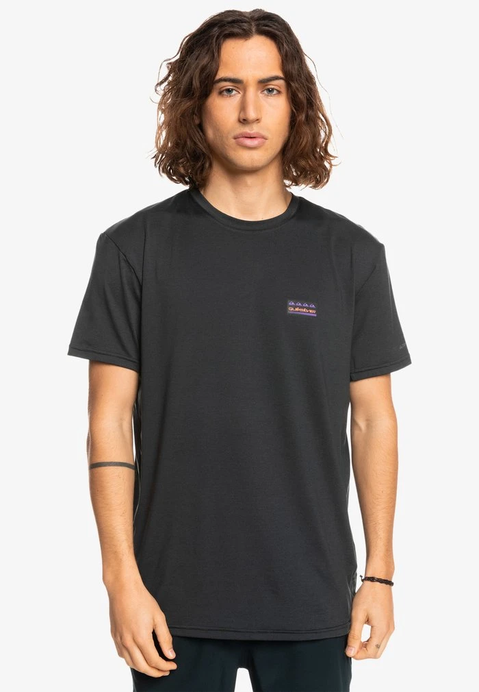 Budget π Quiksilver Print T-shirt - Black Heather π 5 Budget π Quiksilver Print T-shirt - Black Heather π - Image 3