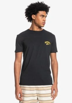 Best reviews of 😀 Quiksilver SCENIC WARP SS - Print T-shirt - Black 🤩 -Quiksilver shop 7238632c985f4e14b1d1218441d3aa28