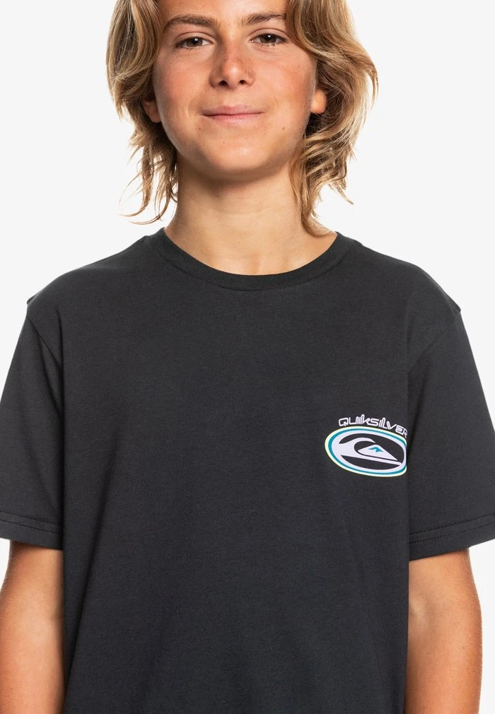Outlet π― Quiksilver Print T-shirt - Black π 7 Outlet π― Quiksilver Print T-shirt - Black π - Image 5