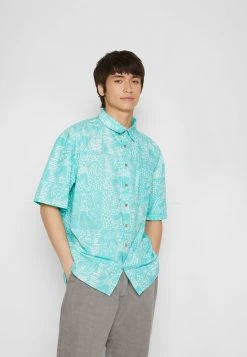 Best Pirce 🎁 Quiksilver STRANGER THINGS THE MIKE TRIBAL 👚 SHIRT - 👚 SHIRT - Aruba Blue 🥰