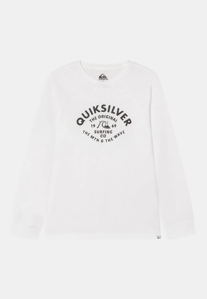 Promo π₯ Quiksilver SCRIPT TALK - Long Sleeved Top - White β 3 Promo π₯ Quiksilver SCRIPT TALK - Long Sleeved Top - White β