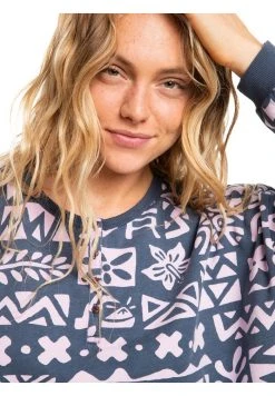 Best Pirce 🔥 Quiksilver Sweatshirt - Vintage Indigo Tropical Trip 😉 -Quiksilver shop 74cdedc46ef34d5aa8ab18ba5f59bdc3