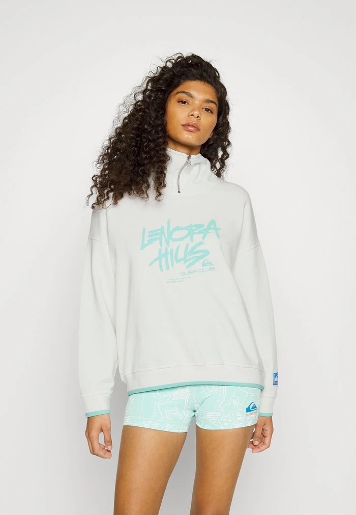 Best Sale π Quiksilver STRANGER THINGS LENORA HALF ZIP - Sweatshirt - Snow White π 3 Best Sale π Quiksilver STRANGER THINGS LENORA HALF ZIP - Sweatshirt - Snow White π