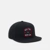 Discount 🧨 Quiksilver STRANGER THINGS UPSIDE DOWN PANEL UNISEX - Cap - Black 👍 -Quiksilver shop 76d824cee2a2410584c42e585e7c4d96