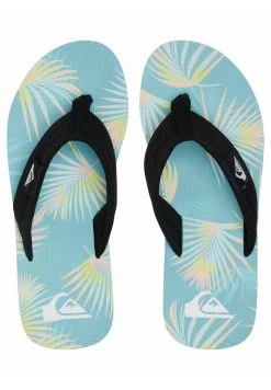 Cheap 💯 Quiksilver MOLOKAI LAYBACK - T-bar 🩴 Sandals - Blue 😉 -Quiksilver shop 788b9c7317664f1a9261a0c31d36e63d