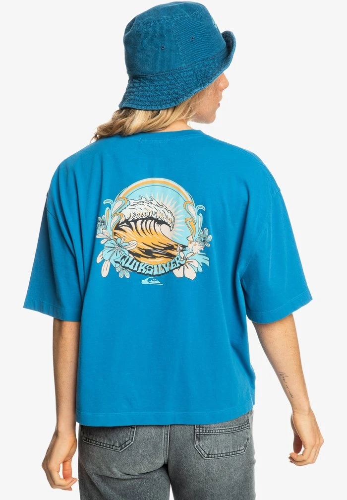Best reviews of π Quiksilver CROP - Print T-shirt - Vallarta Blue π 4 Best reviews of π Quiksilver CROP - Print T-shirt - Vallarta Blue π - Image 2