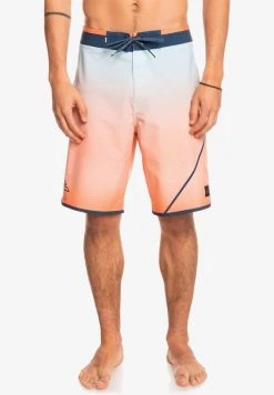 Budget 🎉 Quiksilver SURFSILK NEW WAVE - Swimming Shorts - Blue Grey ✨