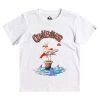 Buy 🤩 Quiksilver SEAGULLS - Print T-shirt - White 👍