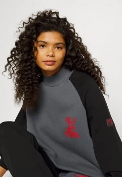 Deals ✔️ Quiksilver STRANGER THINGS UPSIDE DOWN - Sweatshirt - Iron Gate 🧨 -Quiksilver shop 7e8ad0830a894aada7c331bd086c64b1