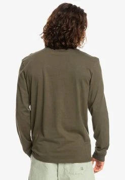 Outlet 👏 Quiksilver SCRIPT TALK - Long Sleeved Top - Grape Leaf 😉 -Quiksilver shop 7f7126c7cb5e4a9f93bf2fdec5b01b79