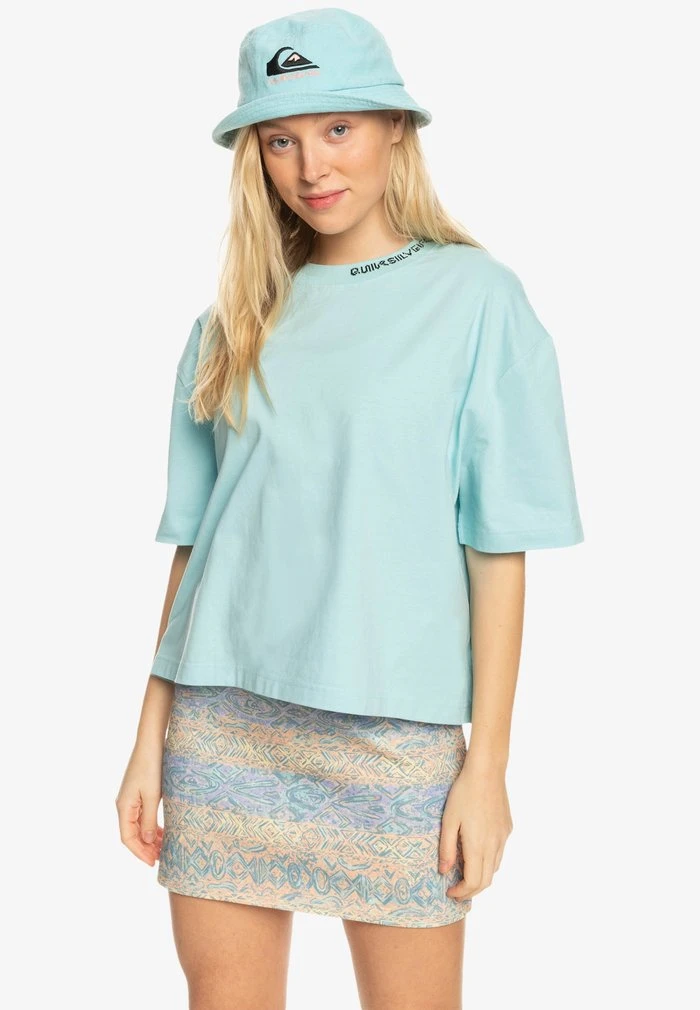 Budget π Quiksilver MANCHES COURTES - Basic T-shirt - Pool π 3 Budget π Quiksilver MANCHES COURTES - Basic T-shirt - Pool π