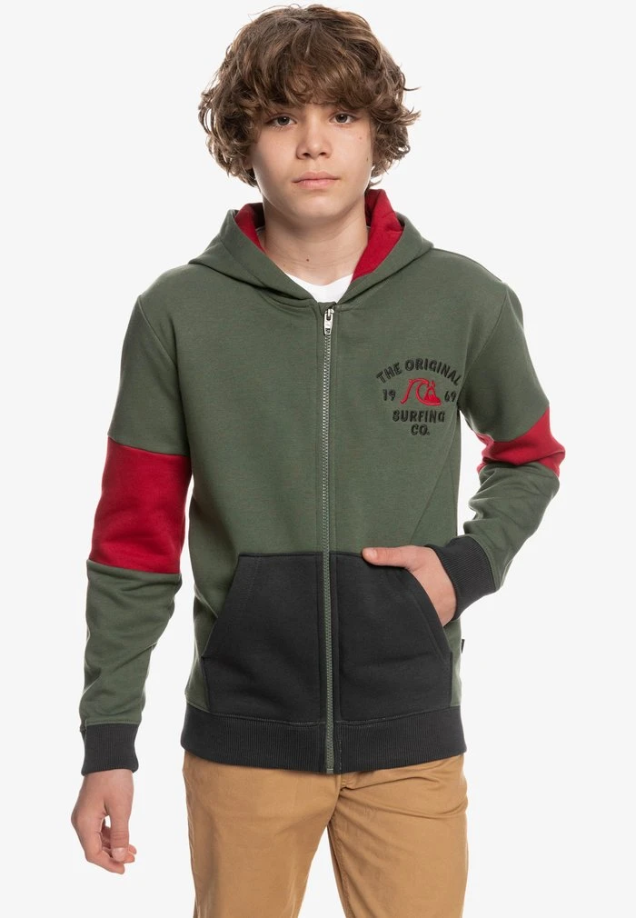 Buy ❤️ Quiksilver Zip-up Sweatshirt - Thyme ✨ 3 Buy ❤️ Quiksilver Zip-up Sweatshirt - Thyme ✨
