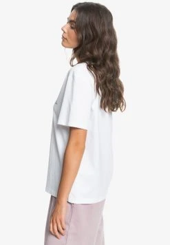 Best Sale 👍 Quiksilver STANDARD - Print T-shirt - White 🎁 -Quiksilver shop 80b37a02b9be4273808359553108cb5b