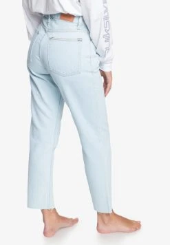 Deals 😉 Quiksilver Straight Leg 👖 Jeans - Ice 🧨 -Quiksilver shop 8566a29c6f2a4f8b94879bdf059a62c0