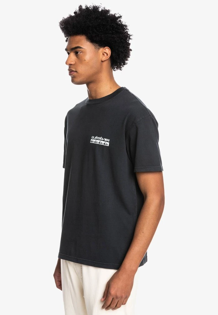 New π₯° Quiksilver QUIK SPIRAL - Print T-shirt - Black β 6 New π₯° Quiksilver QUIK SPIRAL - Print T-shirt - Black β - Image 4