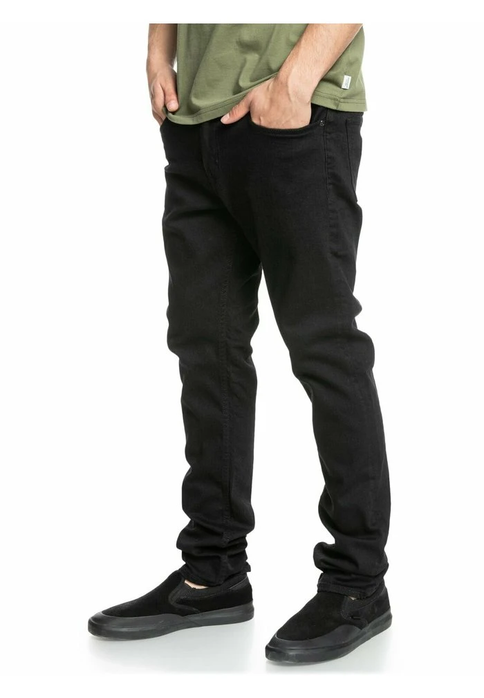 Deals β¨ Quiksilver Straight Leg π Jeans - Black Black π― 6 Deals β¨ Quiksilver Straight Leg π Jeans - Black Black π― - Image 4