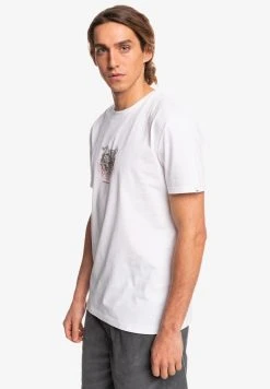 Promo ✨ Quiksilver ACTION REPLAY - Print T-shirt - White ✔️ -Quiksilver shop 8dad25921b844a0aaa643e901af56bb1