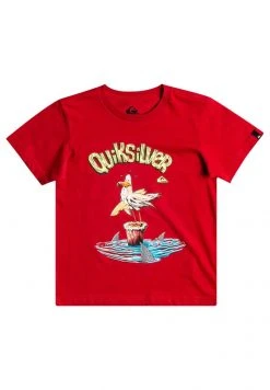 Brand new π Quiksilver SEAGULLS - Print T-shirt - Chili Pepper π