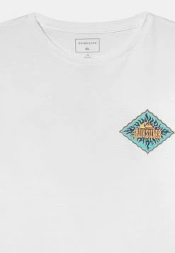 Flash Sale ⭐ Quiksilver NINETIES SON SS YTH - Print T-shirt - White 🤩 -Quiksilver shop 8ec7de6f51714f0a818603581f95459b