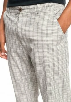 Cheapest 🤩 Quiksilver Chinos - Antique White Yd Houndstooth ⌛ -Quiksilver shop 912debd07522403c87ccb6c493fe47ad