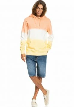 Best Pirce 😉 Quiksilver OMBRE DYE HOOD - Hoodie - Peach Pink Ombre Dye 👍 -Quiksilver shop 926dd8f5afd34881b13e1bcd625b8c62