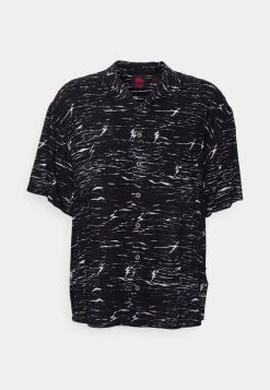 Buy ⌛ Quiksilver STRANGER THINGS VEINSCOSE 👚 SHIRT - 👚 SHIRT - Black 🤩 -Quiksilver shop 93f84620f284416484ca2aed130b6309