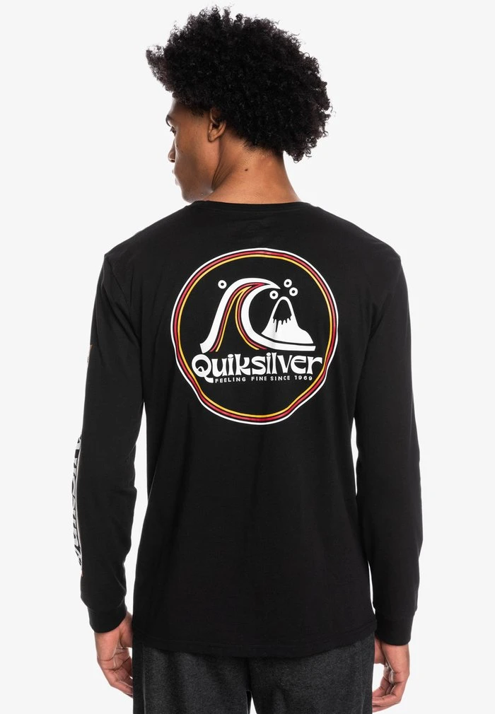 Hot Sale π₯° Quiksilver ROLLING CIRCLE LS - Long Sleeved Top - Black π 3 Hot Sale π₯° Quiksilver ROLLING CIRCLE LS - Long Sleeved Top - Black π