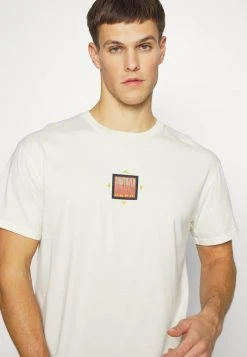 Best Sale 👍 Quiksilver MOUNTAIN RISE TEES - Print T-shirt - Antique White 🎁 -Quiksilver shop 94a5f60826d34f69b20d2184558e0518