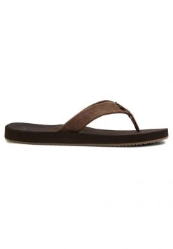 Wholesale π Quiksilver LEFT COASTA - T-bar π©΄ Sandals - Brown/brown/brown π