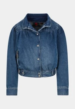 Deals ⌛ Quiksilver STRANGER THINGS THE NANCY JACKET - Denim Jacket - Rinse 🛒 -Quiksilver shop 97a18cd211554f5194b1d145b178132d
