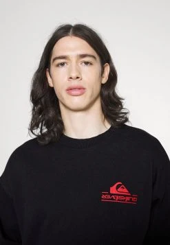 Promo 😀 Quiksilver STRANGER THINGS REEFER CREW - Sweatshirt - Black 🔥 -Quiksilver shop 97c861e3bde34a6abf6bd96fcb38f06b