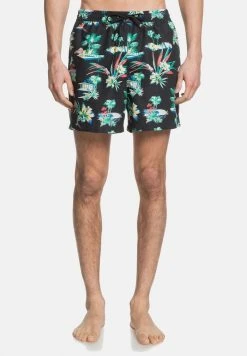 Discount 🛒 Quiksilver VACANCY VOLLEY 16 - Swimming Shorts - Black 🎁