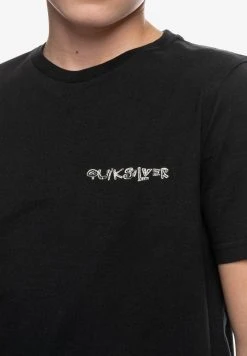Best Sale 🥰 Quiksilver SPIRALLING SS YTH - Print T-shirt - Black 🤩 -Quiksilver shop 9940689593114155afc863004bc3826d