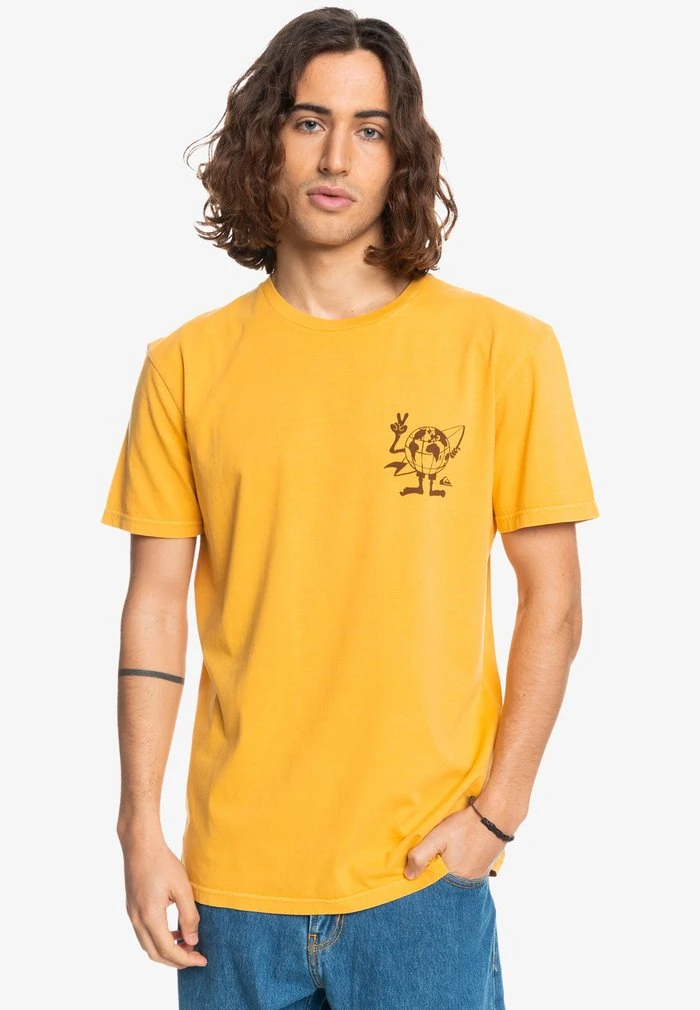 Buy ✨ Quiksilver HIDDEN MESSAGE - Print T-shirt - Golden Rod ⌛ 5 Buy ✨ Quiksilver HIDDEN MESSAGE - Print T-shirt - Golden Rod ⌛ - Image 3