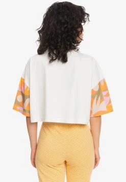 Deals 🔔 Quiksilver Print T-shirt - White ✨ -Quiksilver shop 9c1cf5e1d3564acba51723f4a66aa413