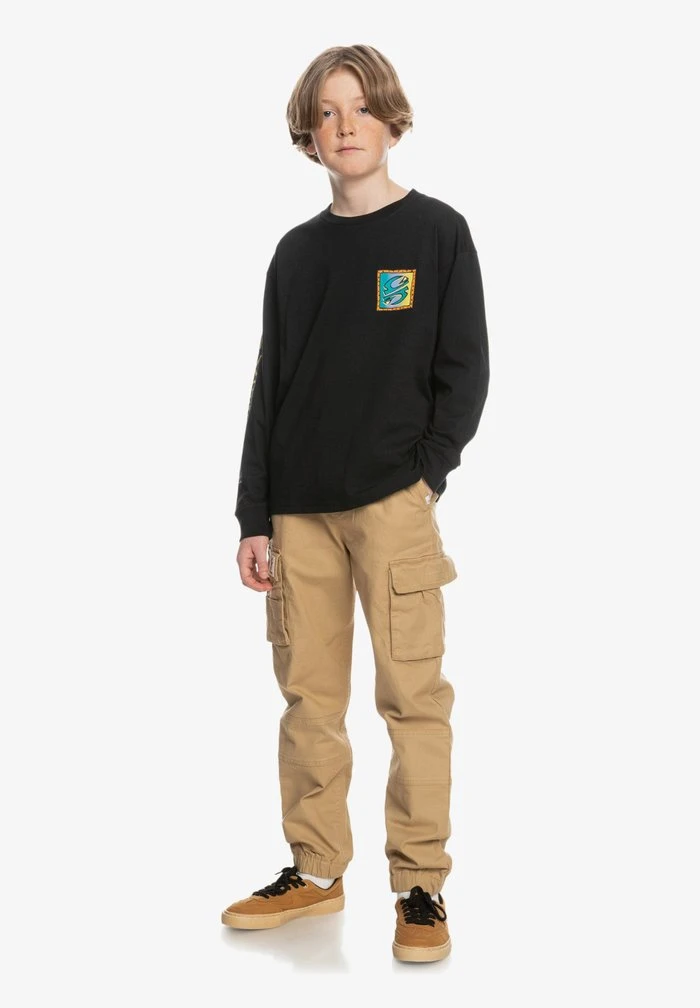 Promo π₯° Quiksilver RADICAL TIMES - Long Sleeved Top - Black β 4 Promo π₯° Quiksilver RADICAL TIMES - Long Sleeved Top - Black β - Image 2
