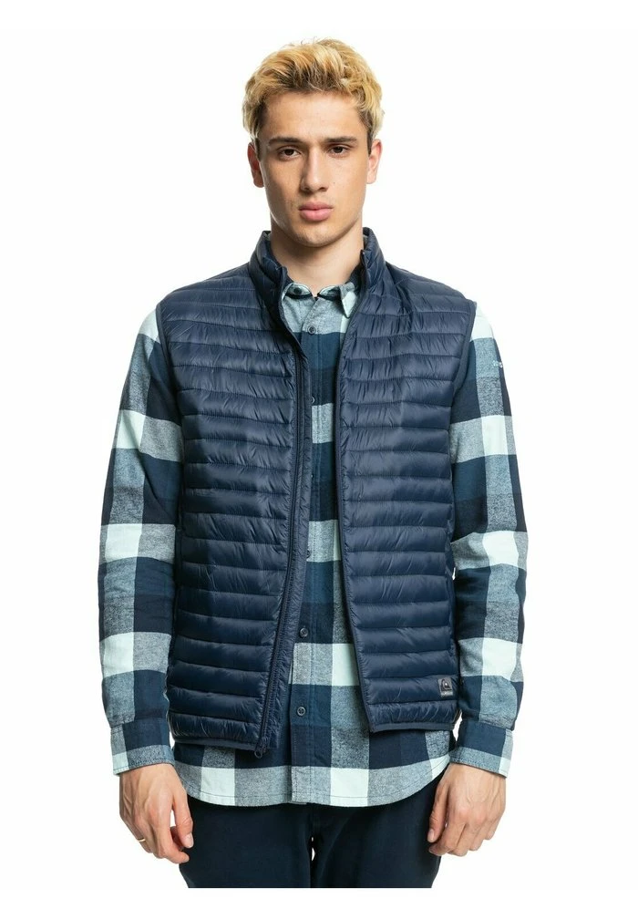 New π₯° Quiksilver SCALY - Waistcoat - Navy βοΈ 3 New π₯° Quiksilver SCALY - Waistcoat - Navy βοΈ