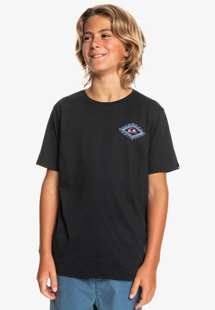 Hot Sale π Quiksilver MYTHIC LIMITS MANCHES COURTES - Print T-shirt - Black π 4 Hot Sale π Quiksilver MYTHIC LIMITS MANCHES COURTES - Print T-shirt - Black π - Image 2