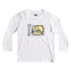 Flash Sale ⭐ Quiksilver CIRCLED BOY - Long Sleeved Top - White 👍 -Quiksilver shop 9e7de612c7524339b00cf217c0bc5317