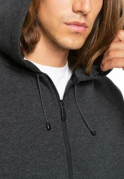 Best Sale 😉 Quiksilver STEP OFF - Hoodie - Dark Grey Heather 💯 -Quiksilver shop 9f67c74543ac4e86a56f3e841cbe9a76