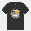 Cheapest 😀 Quiksilver SURF CLUB - Print T-shirt - Black 😀 -Quiksilver shop a044a2811ad548df9fe8f942d584322b