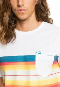 Deals 🛒 Quiksilver RESIN TINT - Print T-shirt - White ✔️ -Quiksilver shop a0aa863fce884864a3fe441d4a6cafcc