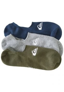 Top 10 π― Quiksilver 3 PACK - Trainer 𧦠Socks - Olive π