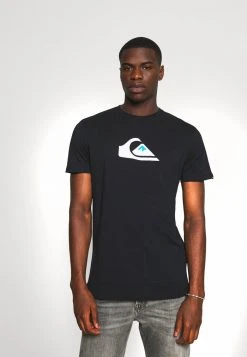 Coupon π₯ Quiksilver COMP LOGO - Print T-shirt - Black π